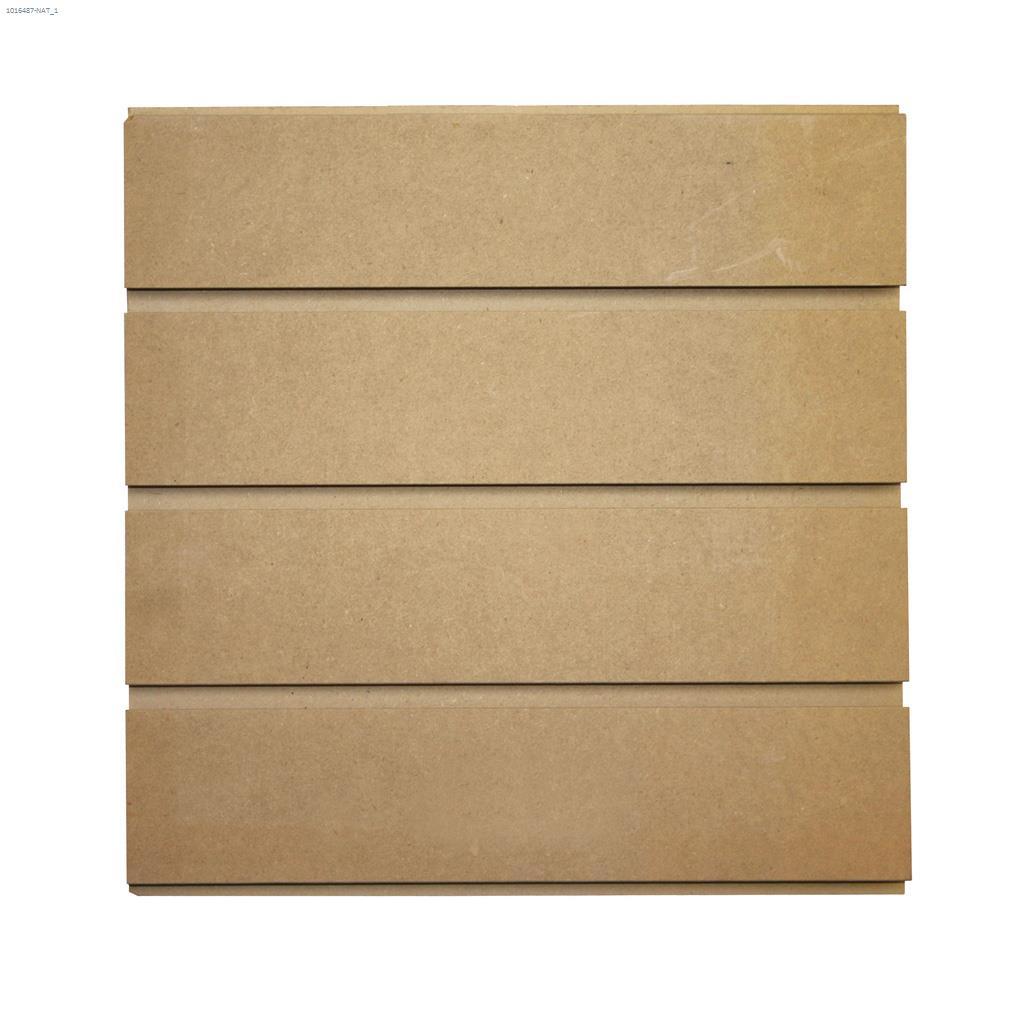 3/4" x 4' x 8' Natural Slot Wall