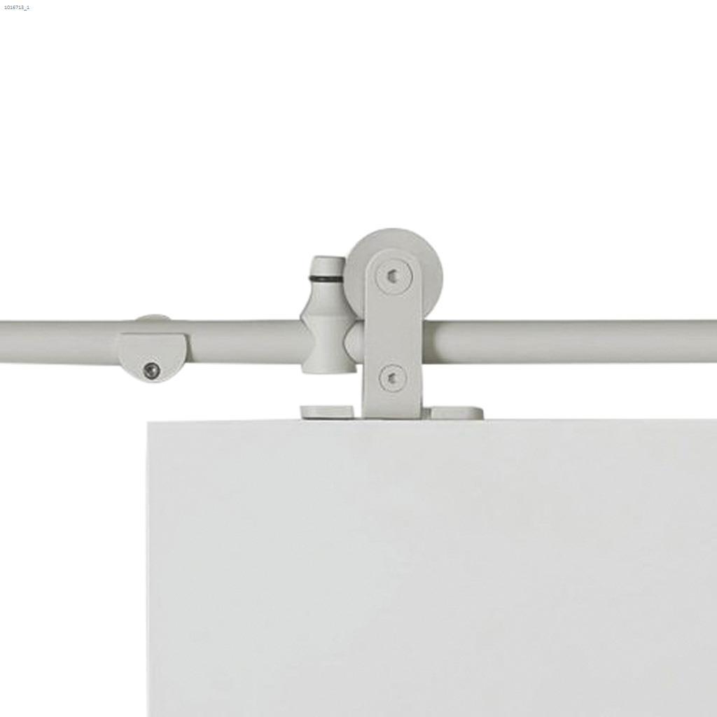 Mini-Loft 3/4" x 78-3/4" White Sliding Door Rail System