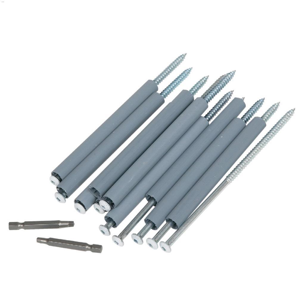 7" Steel Galvanized Gutter Screw & Ferrule