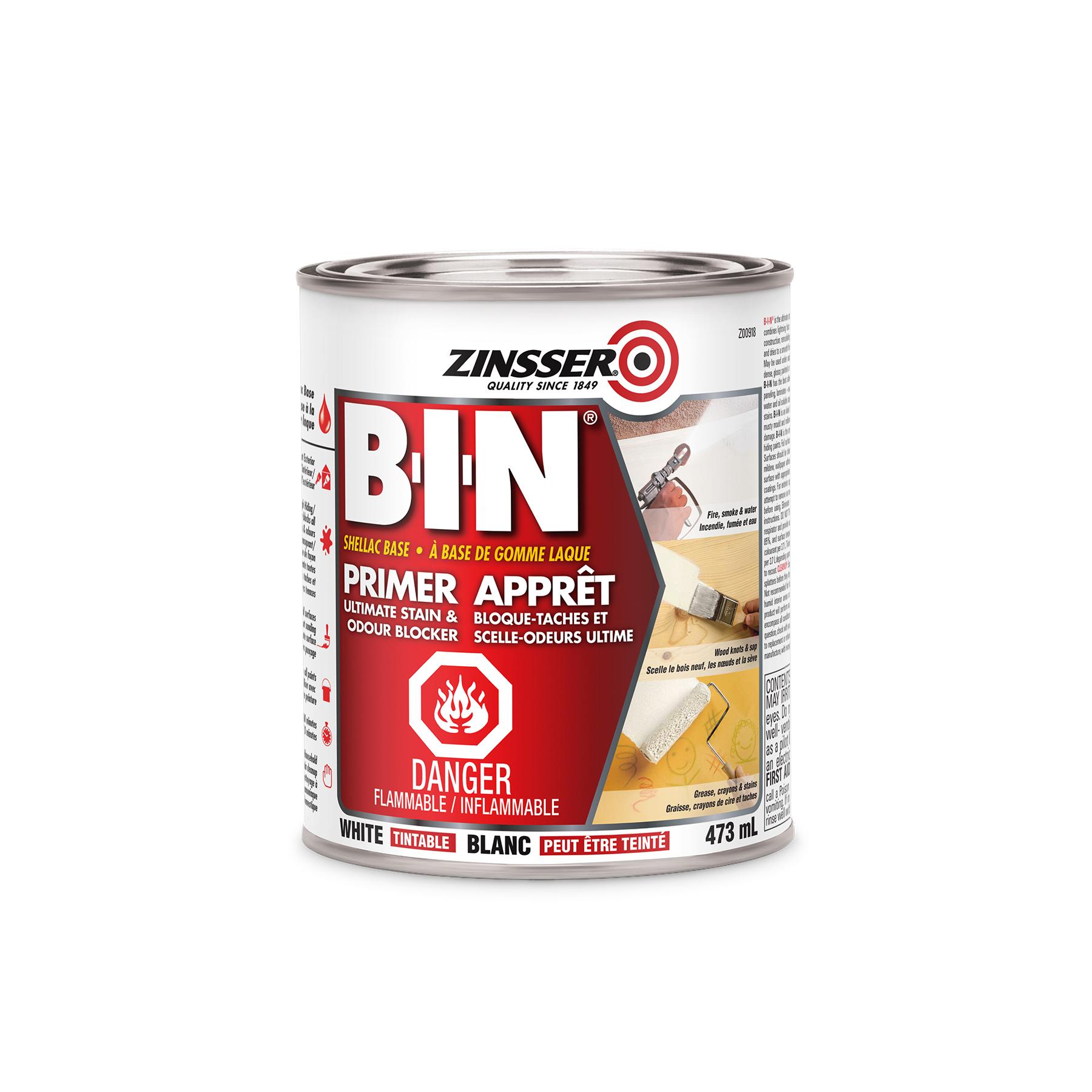 Zinsser BIN Shellac-Based Primer Sealer 473mL