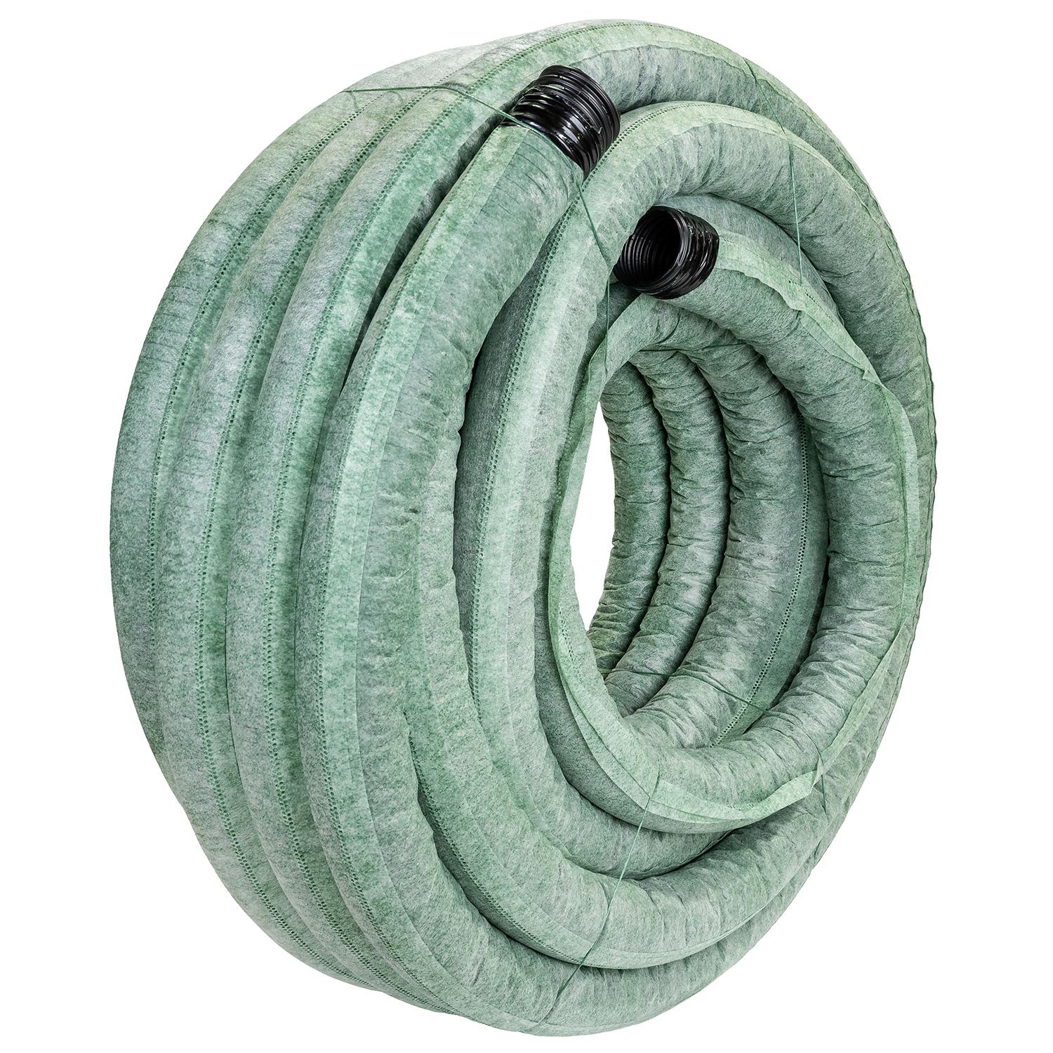 Perforated Flexible Corrugated Pipe 4" x 150' Type 3 W Sock