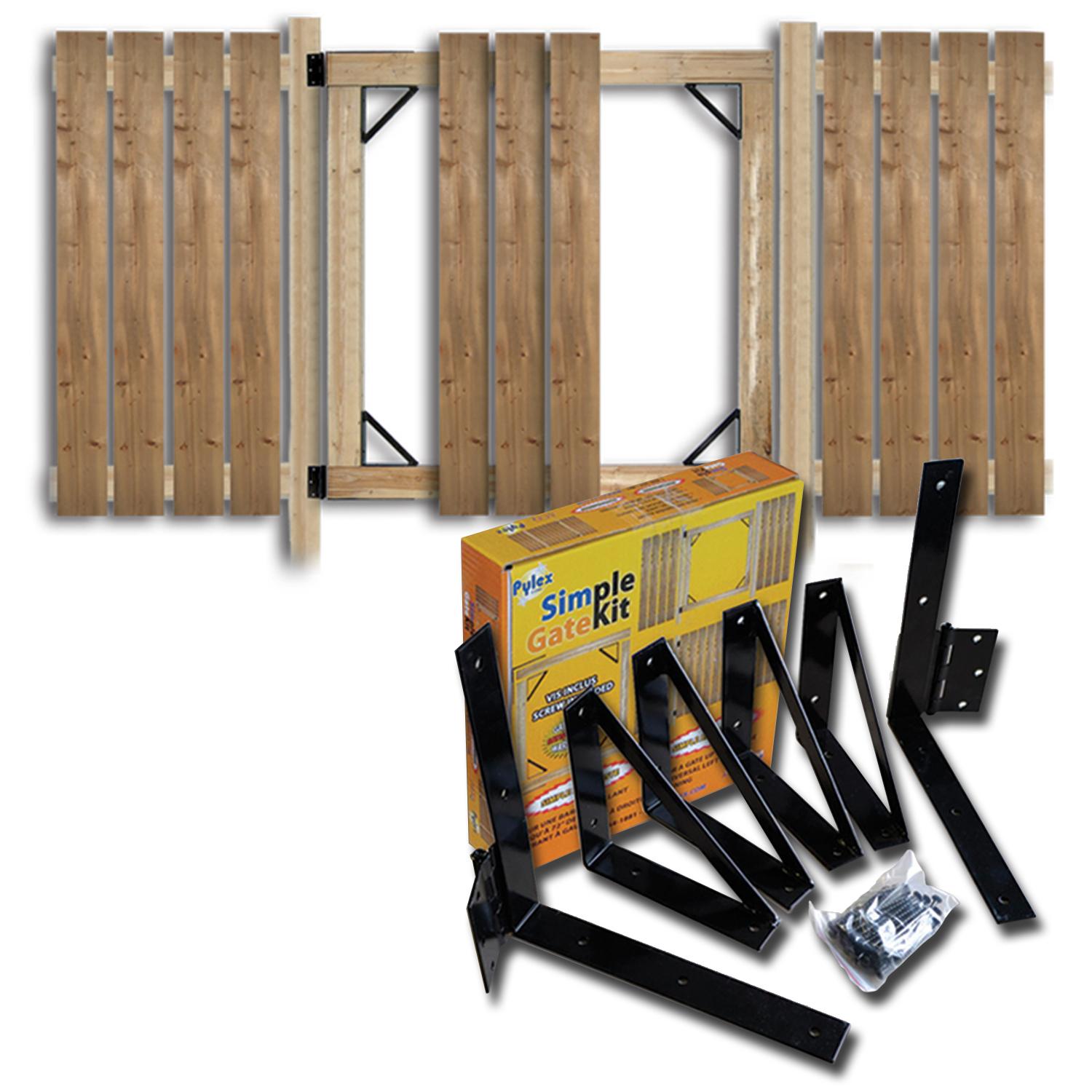 Black Steel Simple Gate Kit