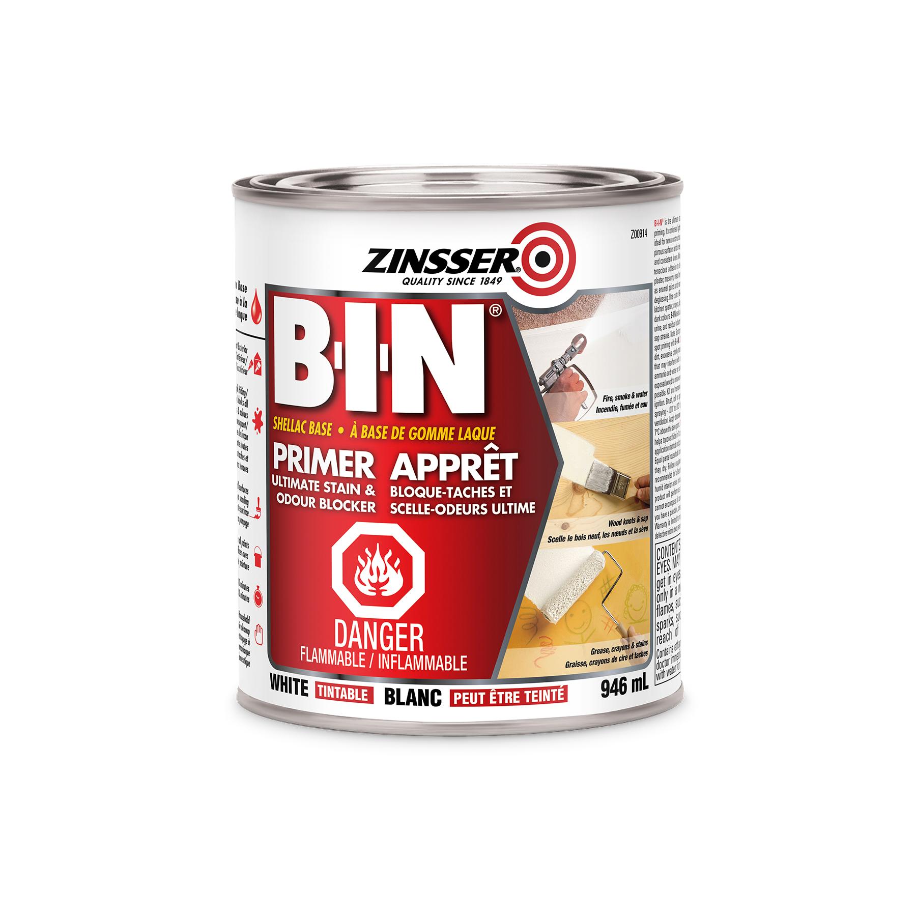 Zinsser BIN Shellac-Based Primer Sealer 946mL