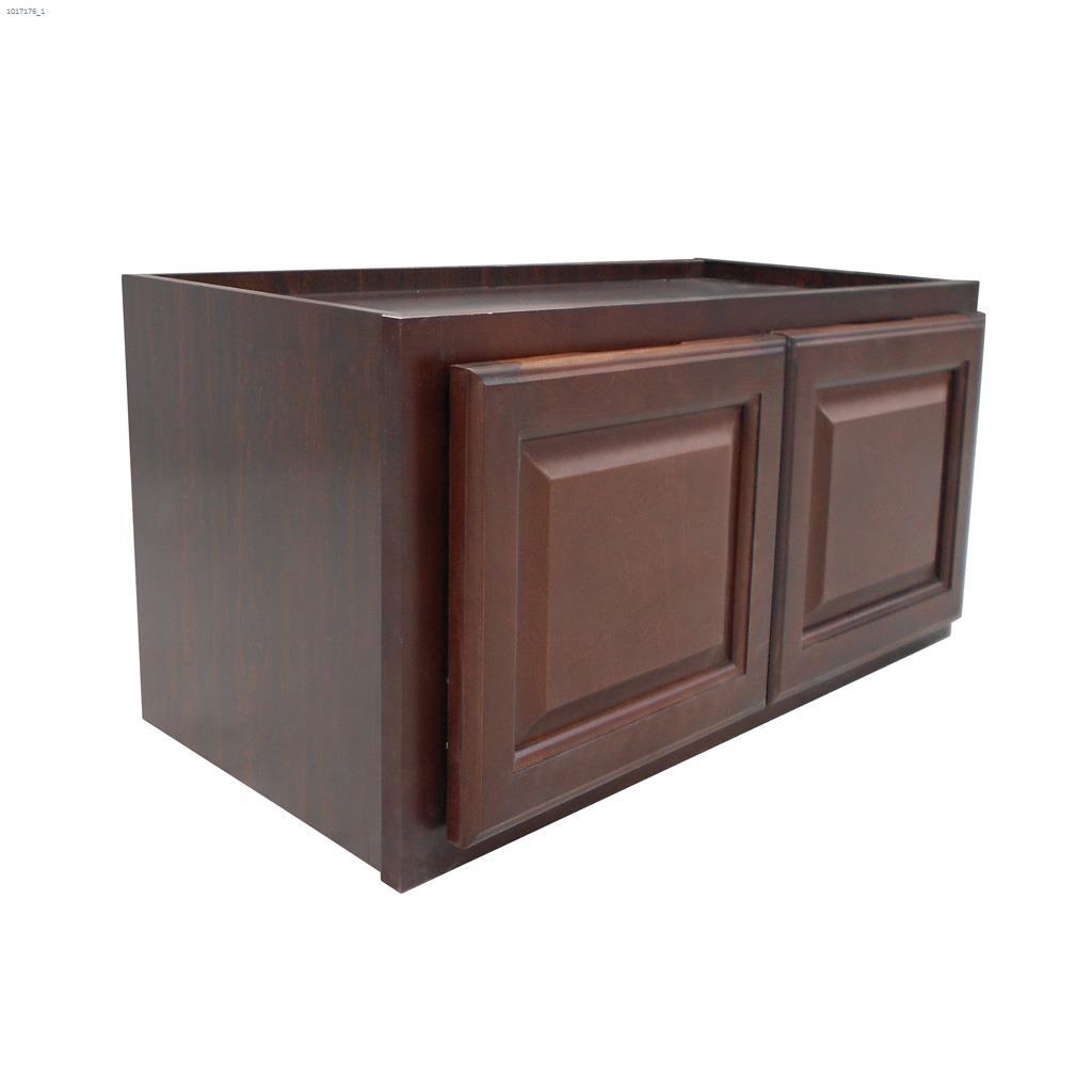 30" x 14" Espresso Wall Cabinet