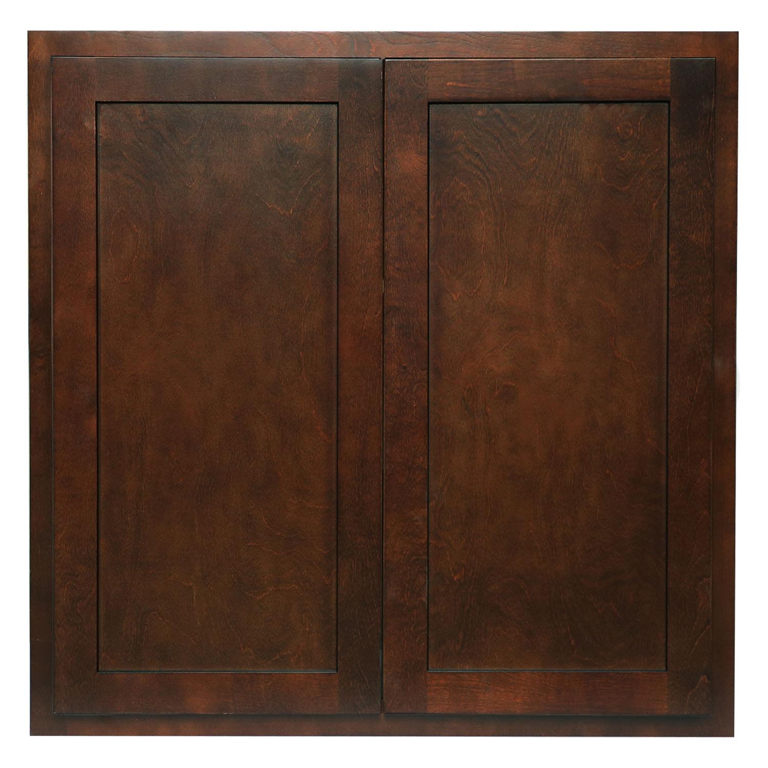 30" x 30" Espresso Wall Cabinet