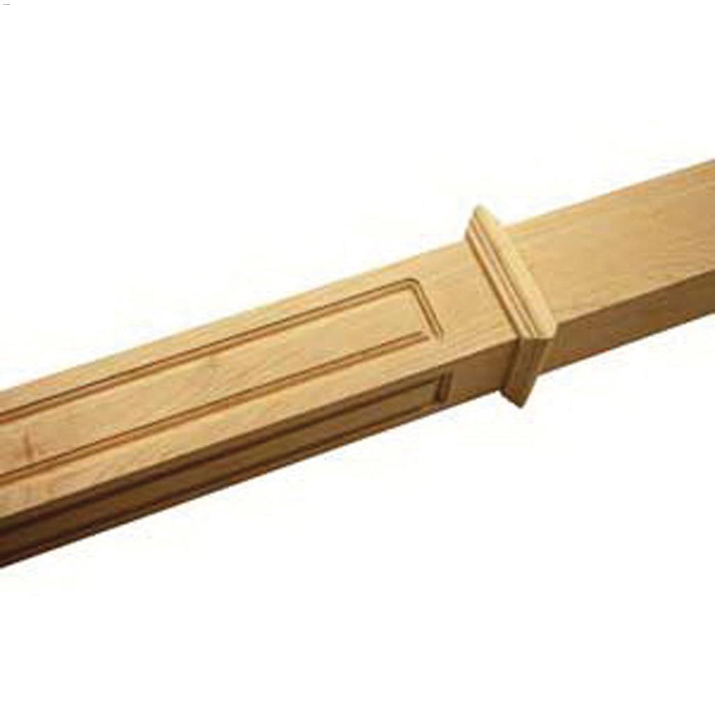 2-1/2" x 2-1/2" x 49" Maple Victorian Newel Post