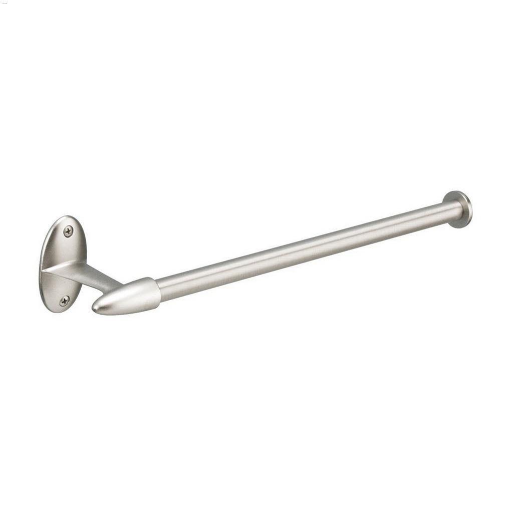 14" x 3" x 3" Metal Nickel Stream Paper Towel Holder