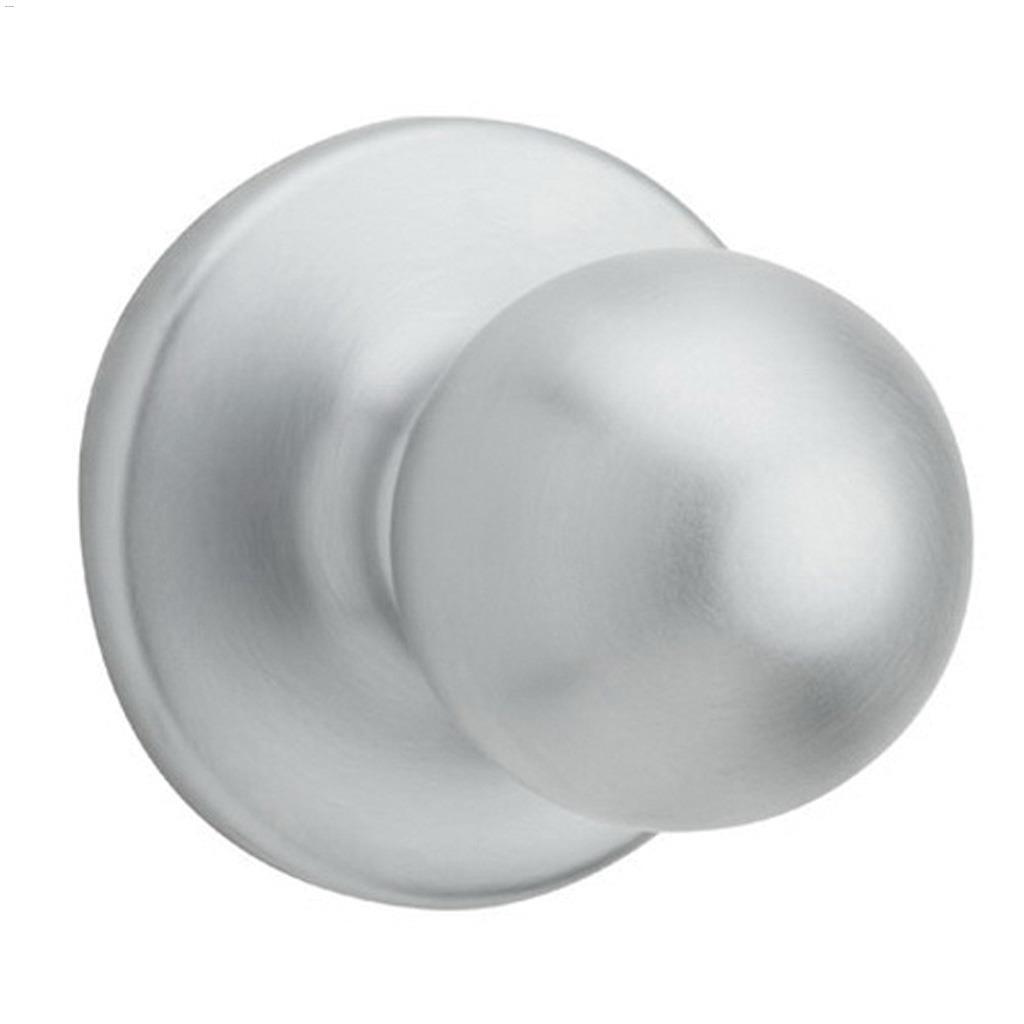 Poignée ronde combinée Yukon, chrome satiné