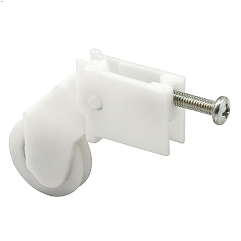 1" x 1/4" White Screen Door Roller Assembly