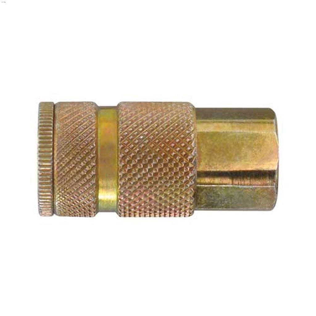 Maxquik 1/4" FNPT Zinc Steel ARO 210 Manual Quick Coupler