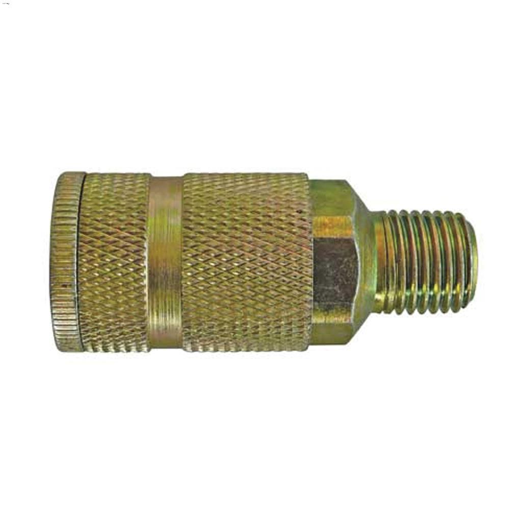 Maxquik 1/4" MNPT Zinc Steel ARO 210 Manual Quick Coupler