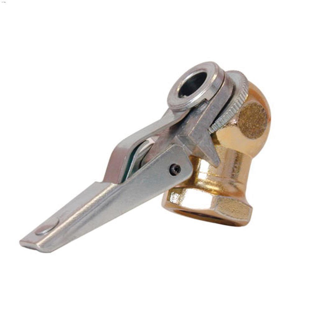 1/4" FNPT x Close Steel/Brass Air Chuck Ball Foot Clip-On