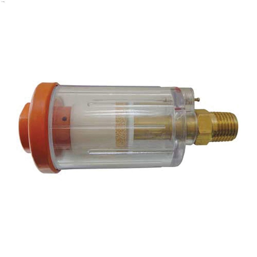1/4" MNPT x 1/4" FNPT Brass Mini Oil & Water Separator