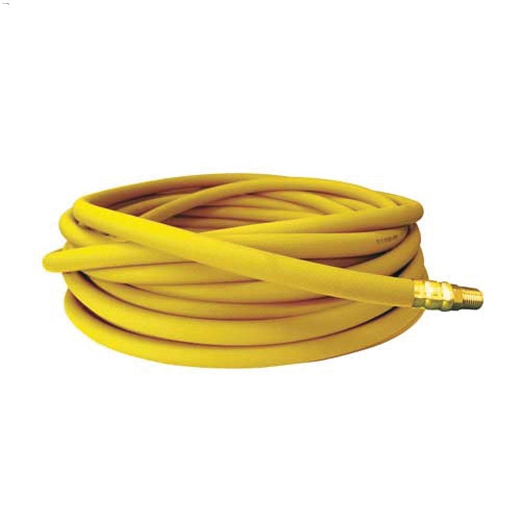 EASYflex 1/4" MNPT x 25' Yellow PVC Air Hose With Fittings