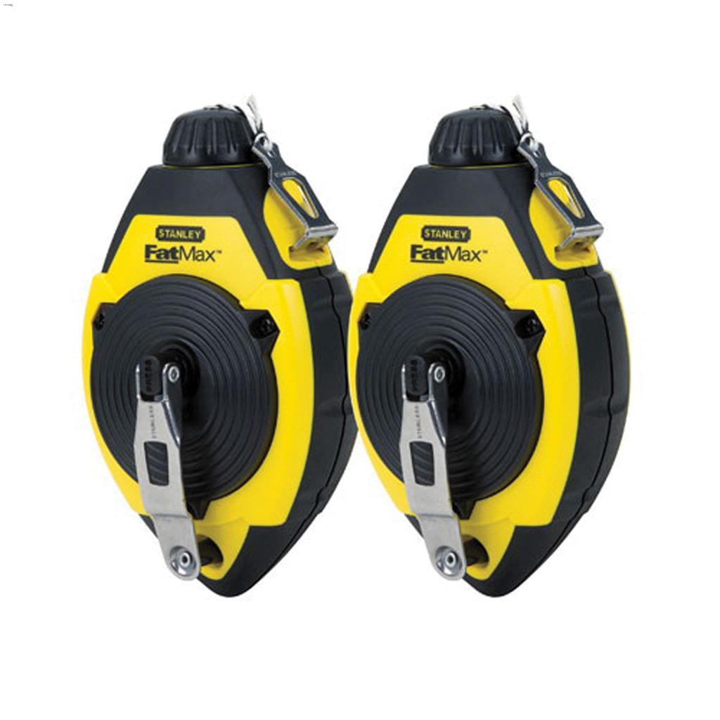 100' Line Length ABS Chalk Line Reel-2/Pack