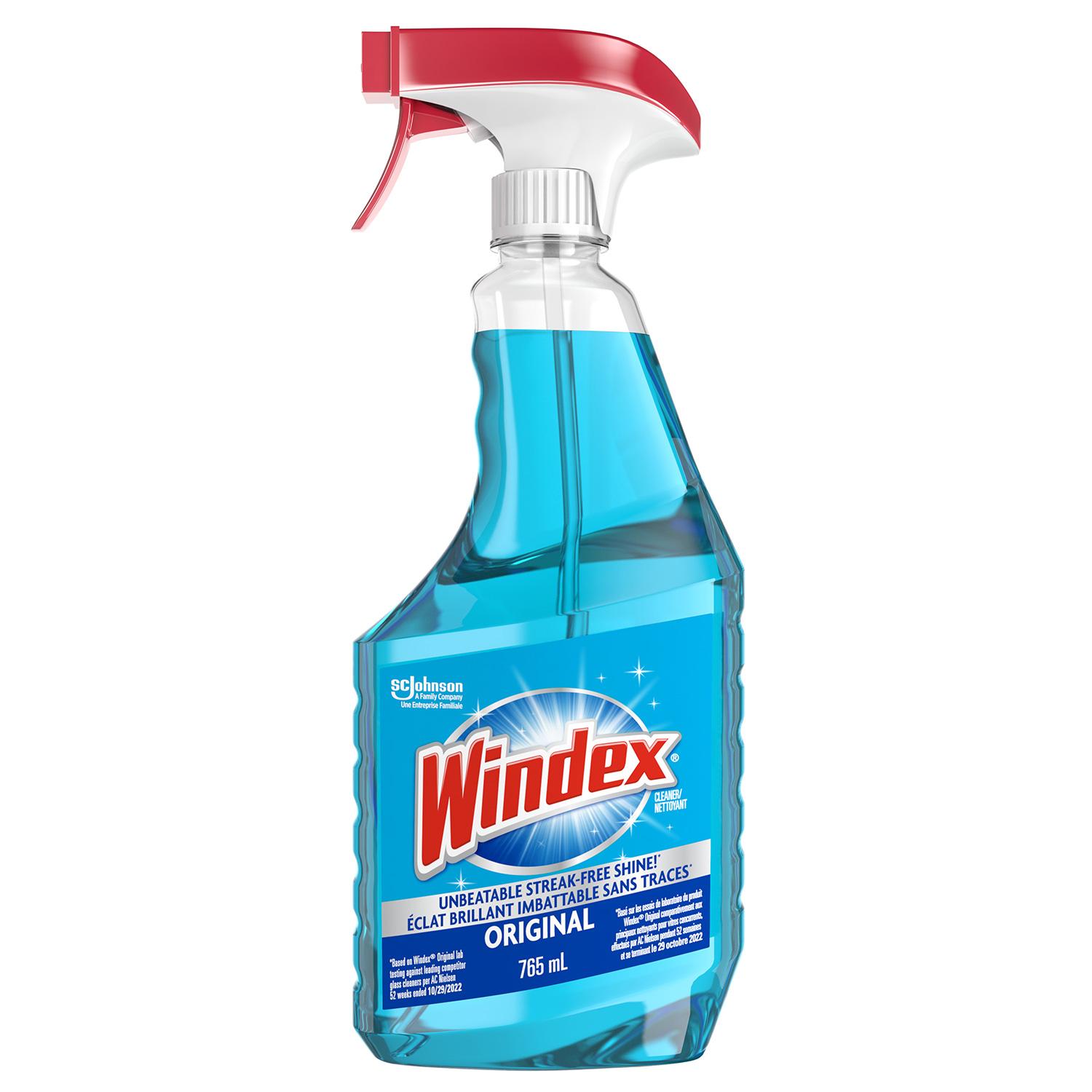 Windex Original 765 mL Blue Floral Fragrance Glass Cleaner
