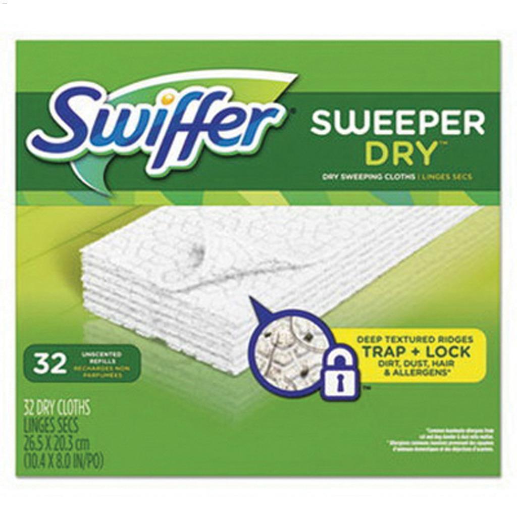 Swiffer Sweeper Dry Cloth Refill-32/Pack