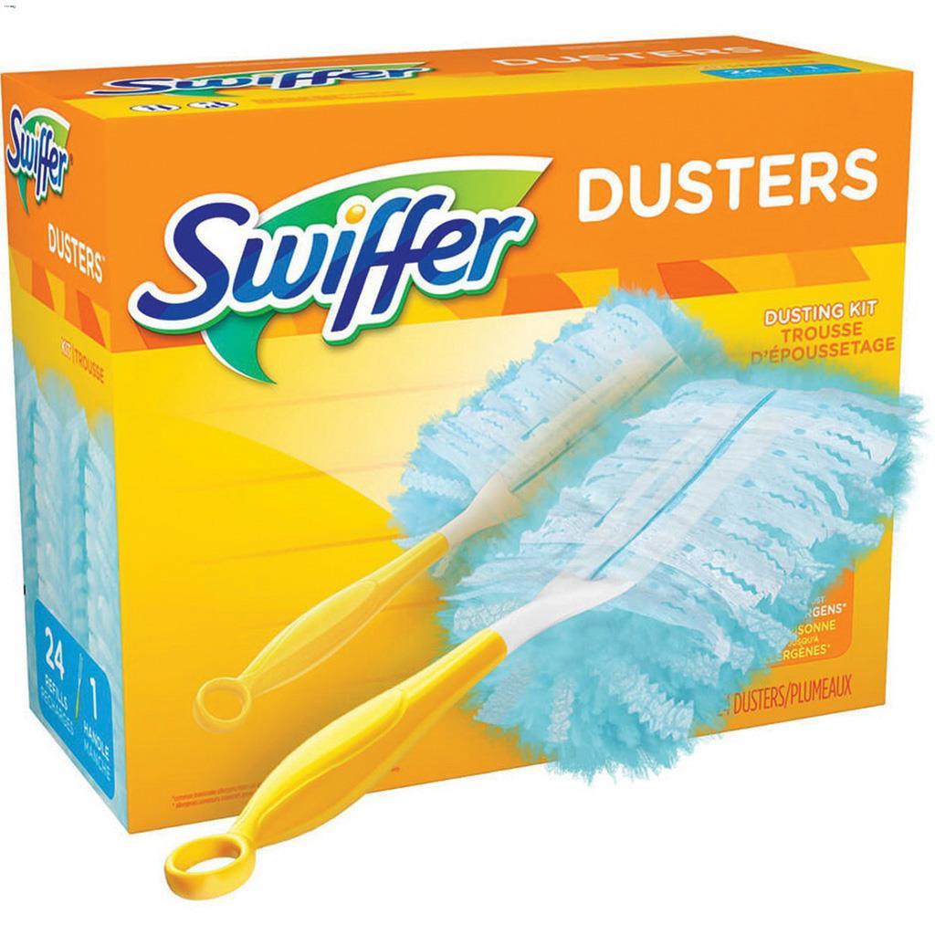 Swiffer Blue & Yellow Unscented Duster Starter Kit