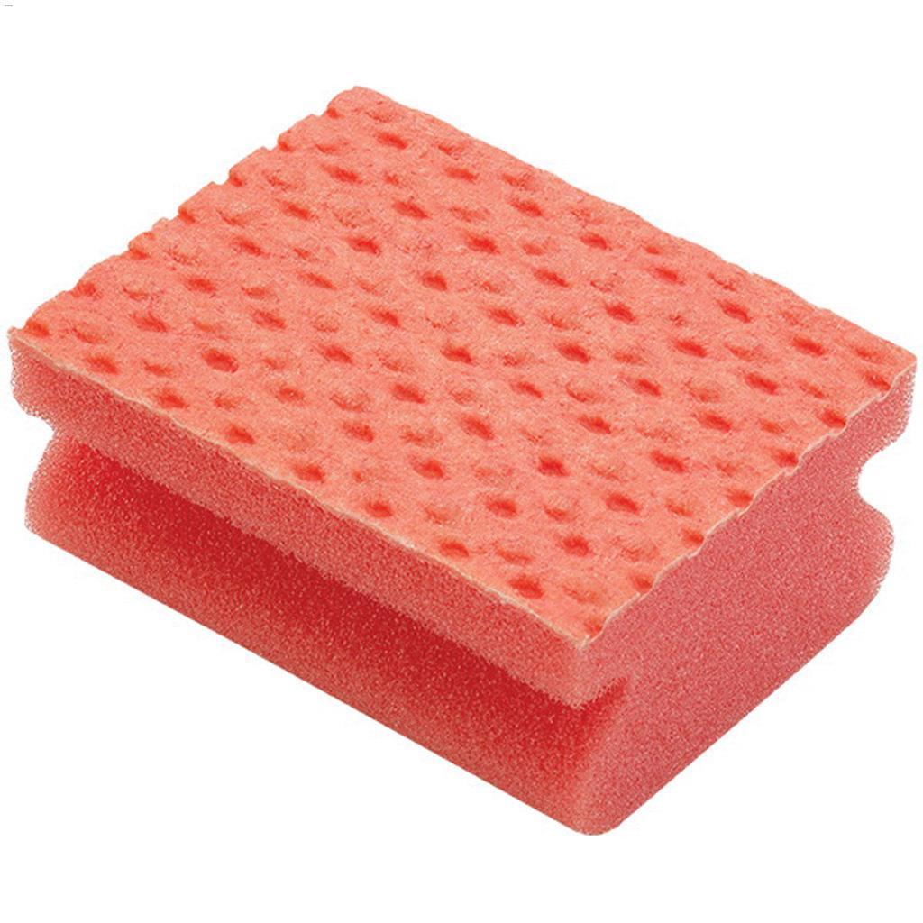 Scrub & Go Gentle Pink Scrub Sponge-2/Pack