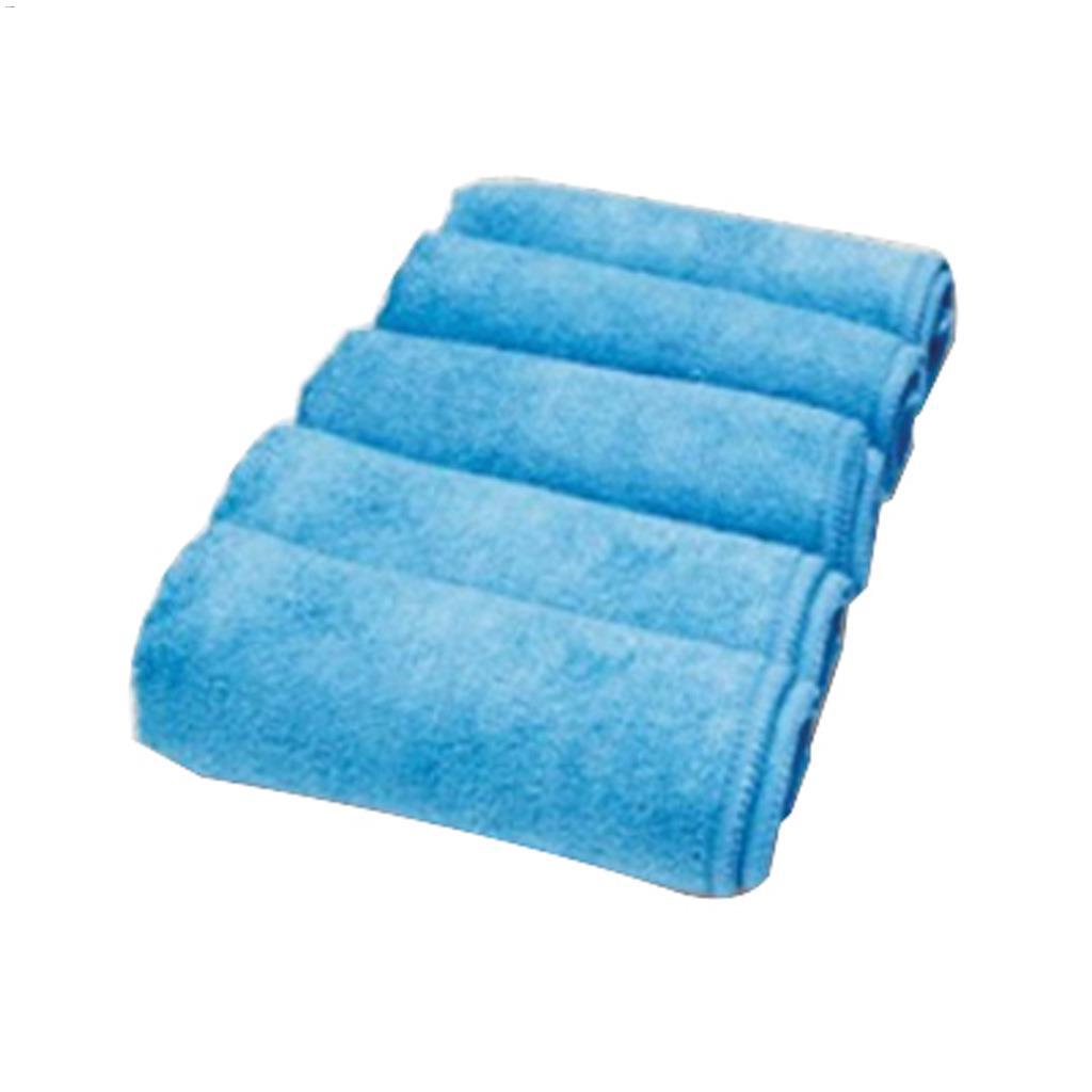 Topsi Clean Essentia 15-3/4" x 11-7/8" Microfiber Blue Cloth