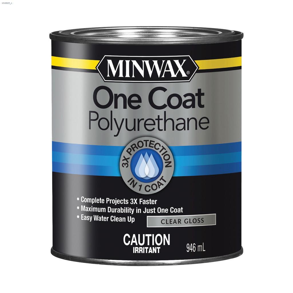 946 mL Gloss Clear One Coat Wood Stain