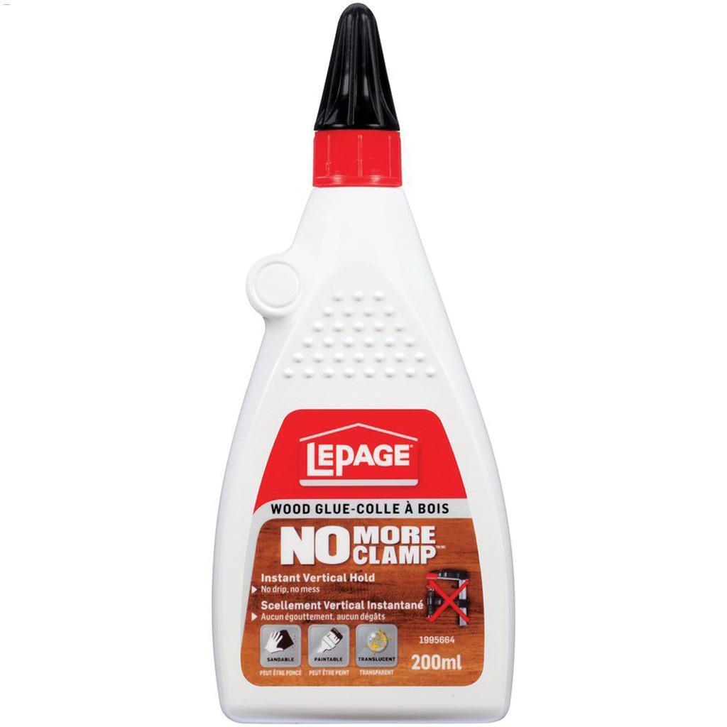 200 mL Plastic Bottle White No More Clamp Wood Glue