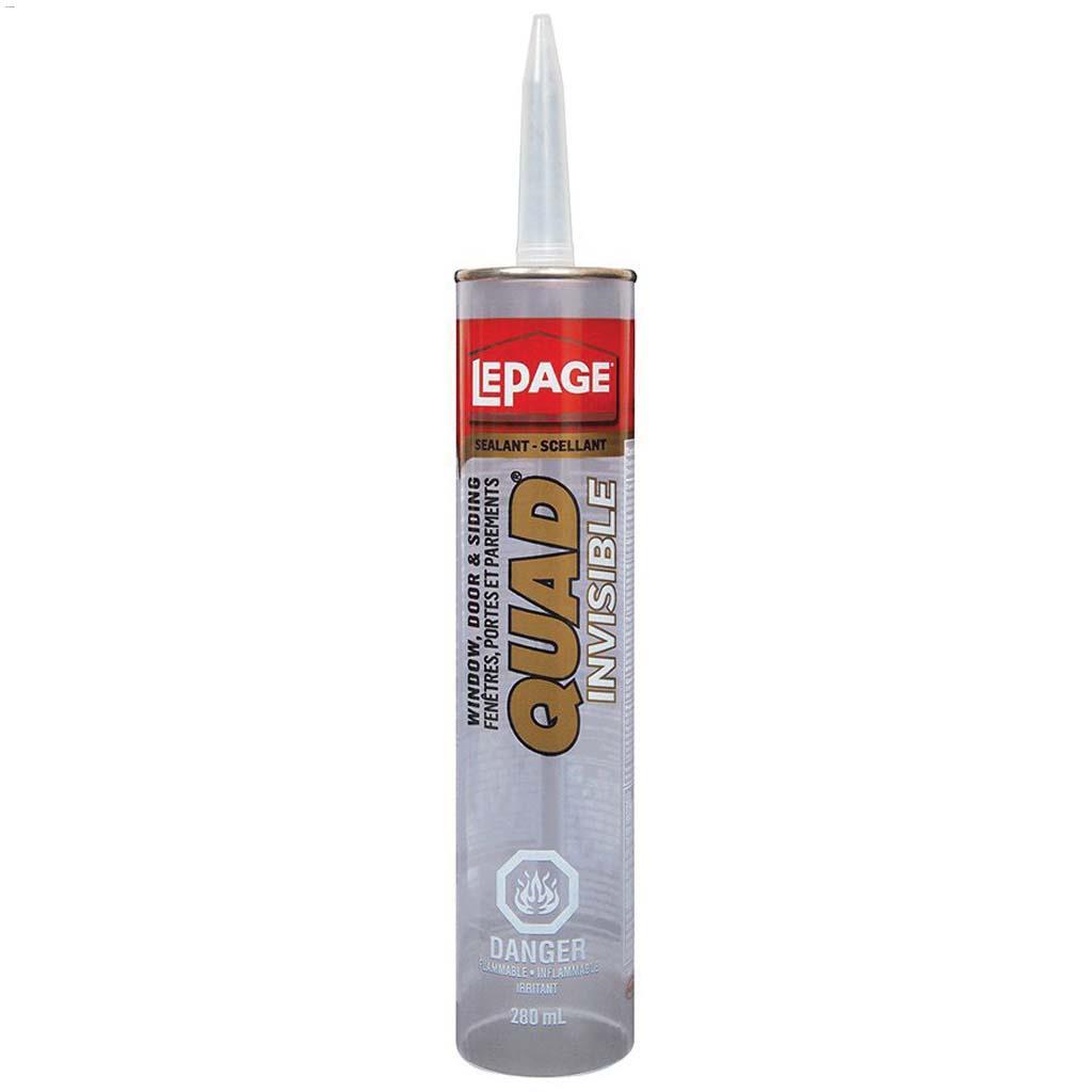 LePage Quad Clear Invisible Window Door & Siding Sealant