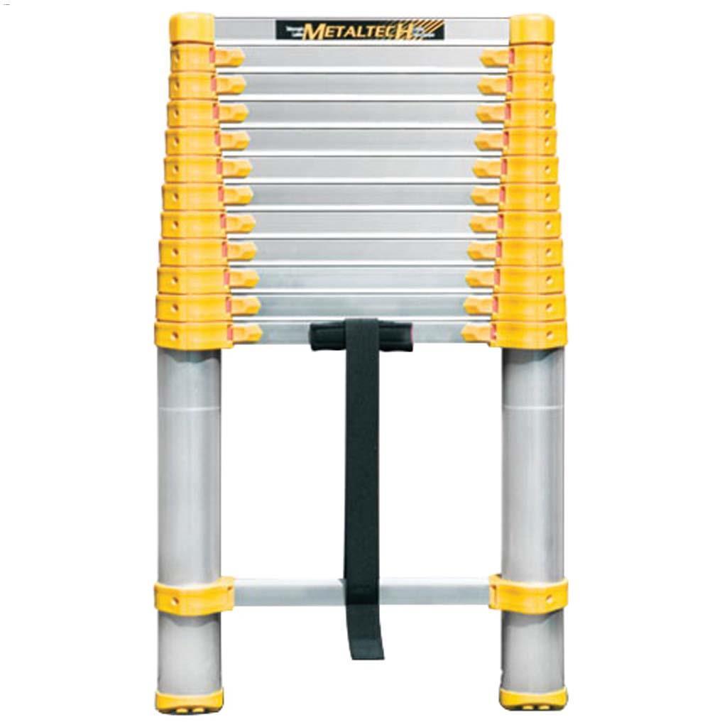 12.5' Aircra' Grade Aluminum Alloy Telescopic Ladder