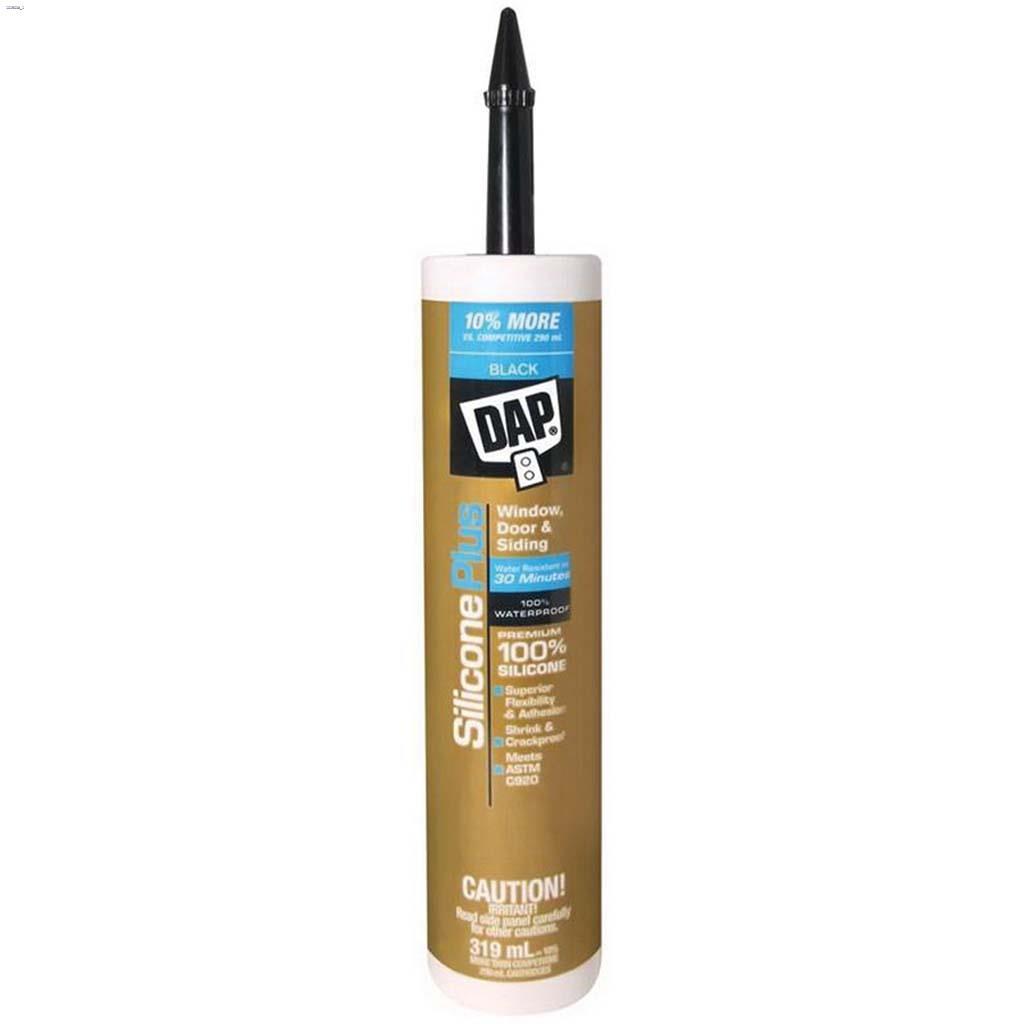 Silicone Plus Premium Window & Door Sealant Black 319 ml