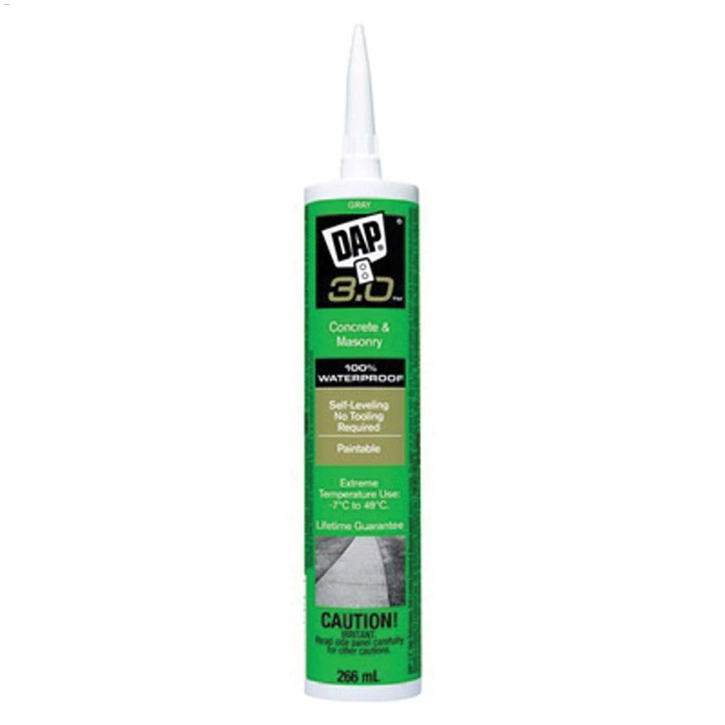 DAP 3.0 Self-Levelling Concrete Sealant Grey 266 mL