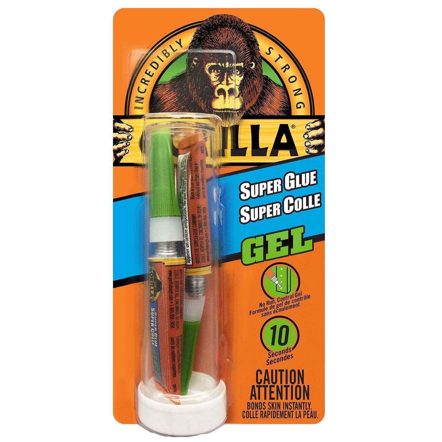 Gorilla® minis 3g White Water/paille super colle colorée gel