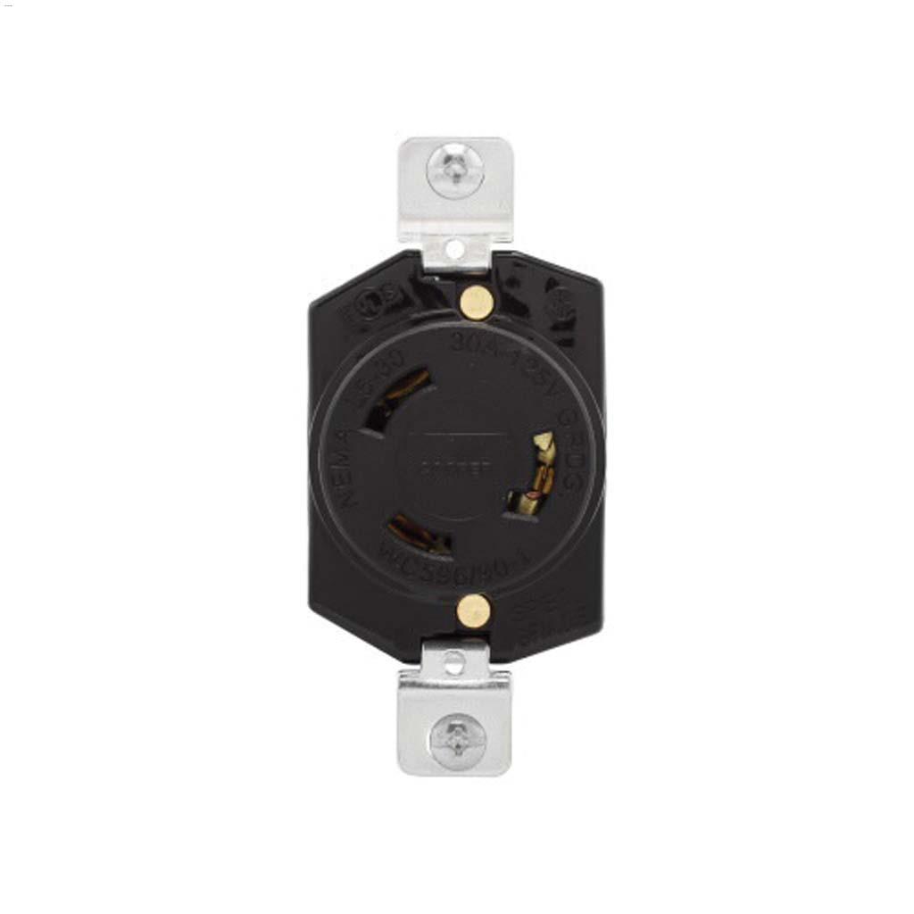 Locking Receptacle 30A 125V 2P/3W
