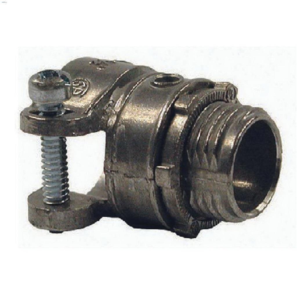 Raccord à pression en zinc 1/2"  - 2/paquet