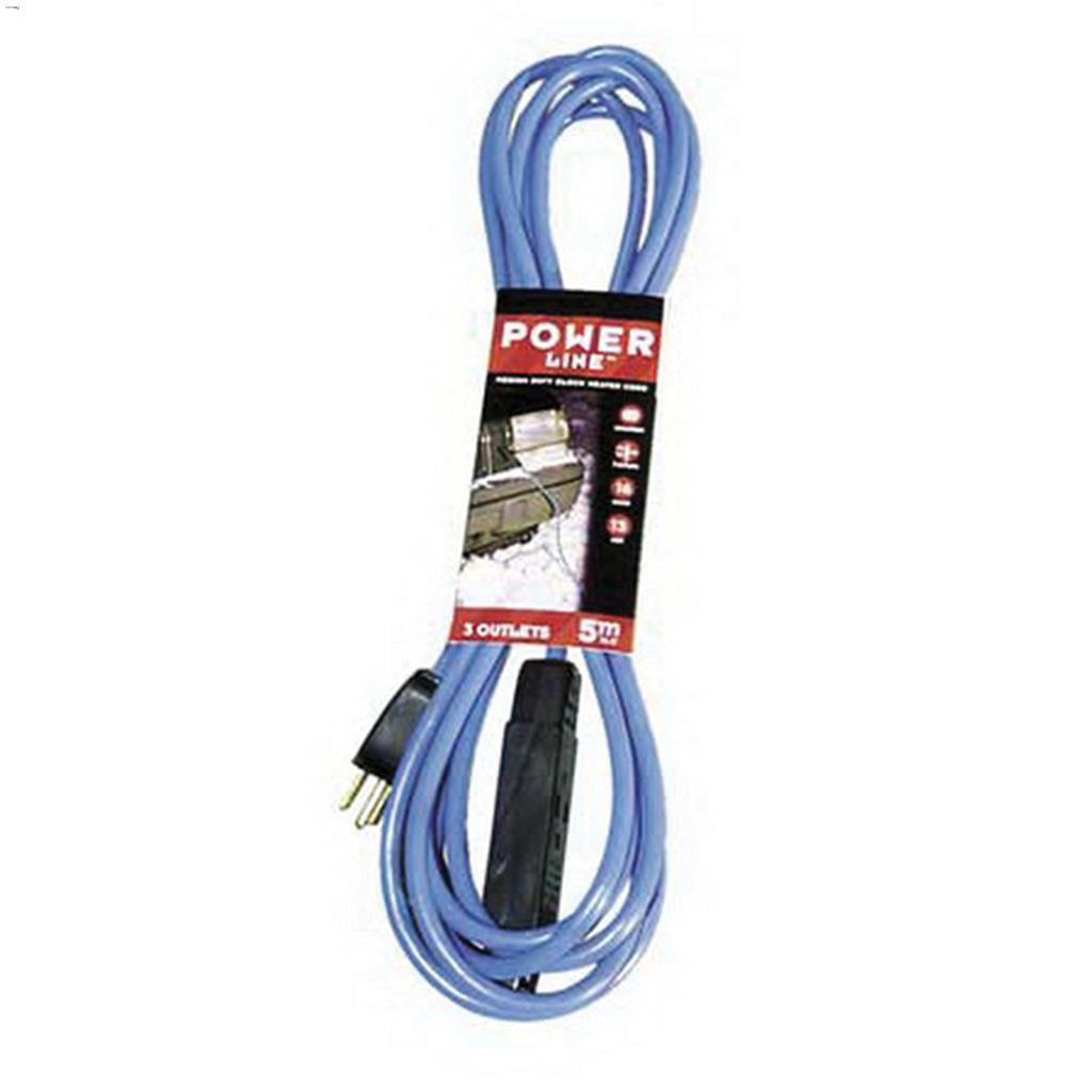 Cordon Extérieur Bleu de Rallonge de 16 1/4'