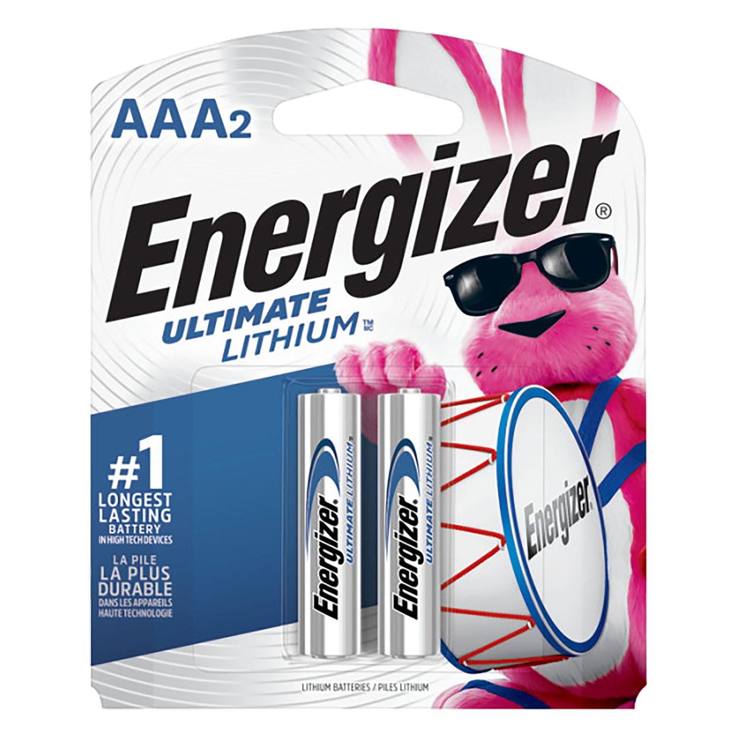 Ultimate Lithium AAA Battery (2 Pack)