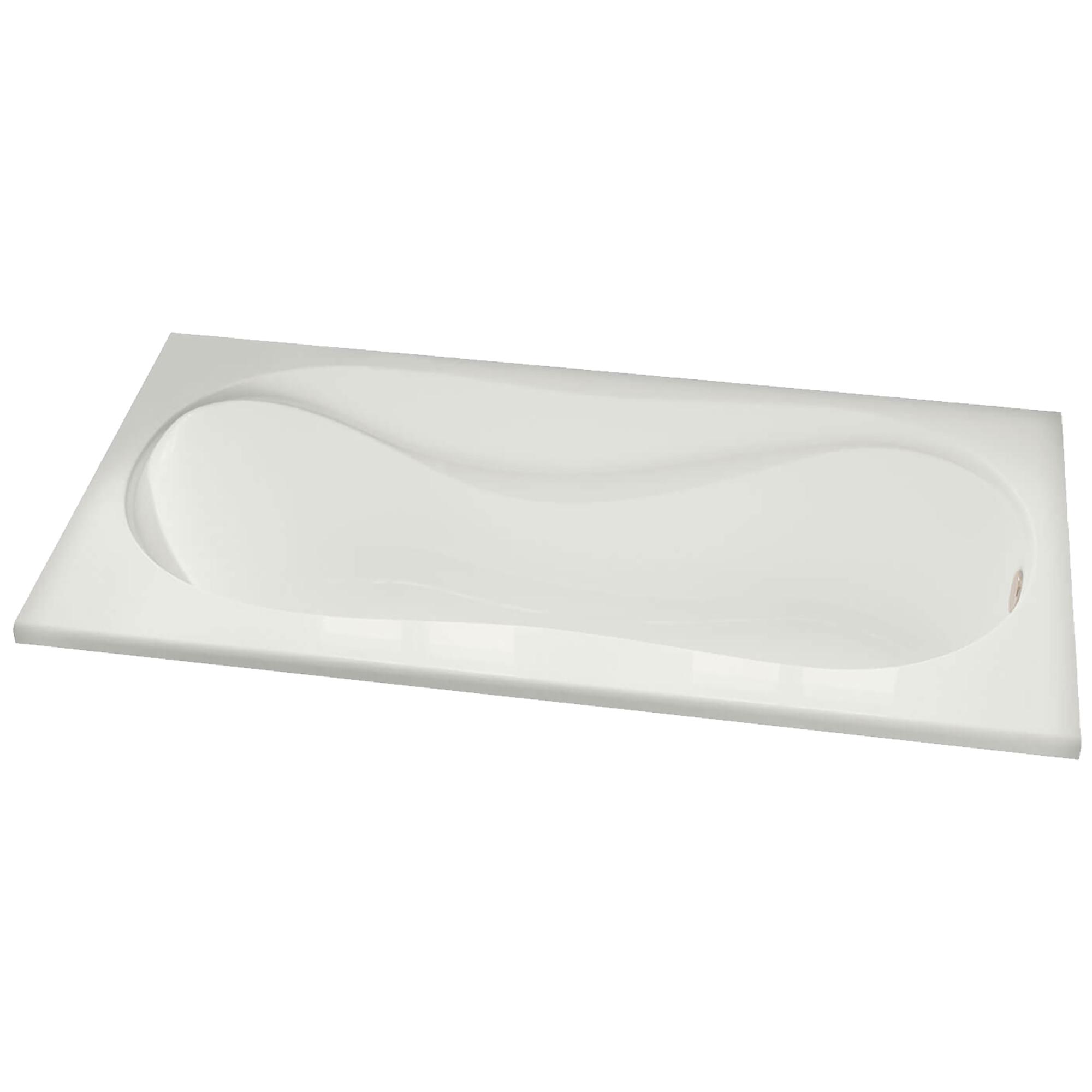 Cocoon 6636 White End Rectangular Bath Tub