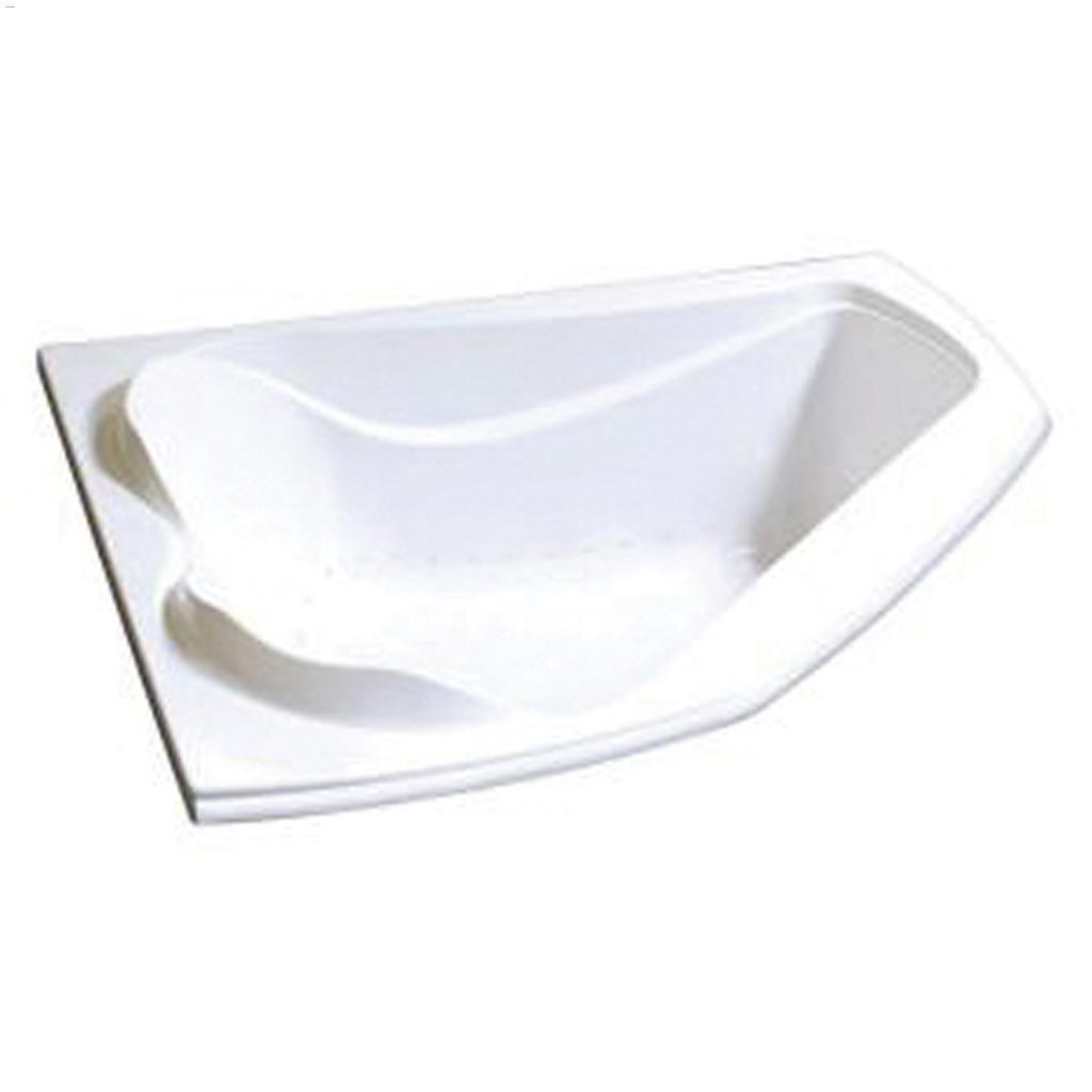 Cocoon 6054 Off-Centre White Aerosens Corner Bathtub