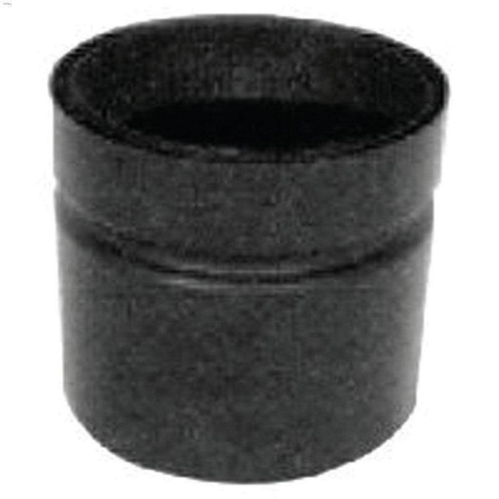 7" x 7" Black Universal Chimney Adaptor