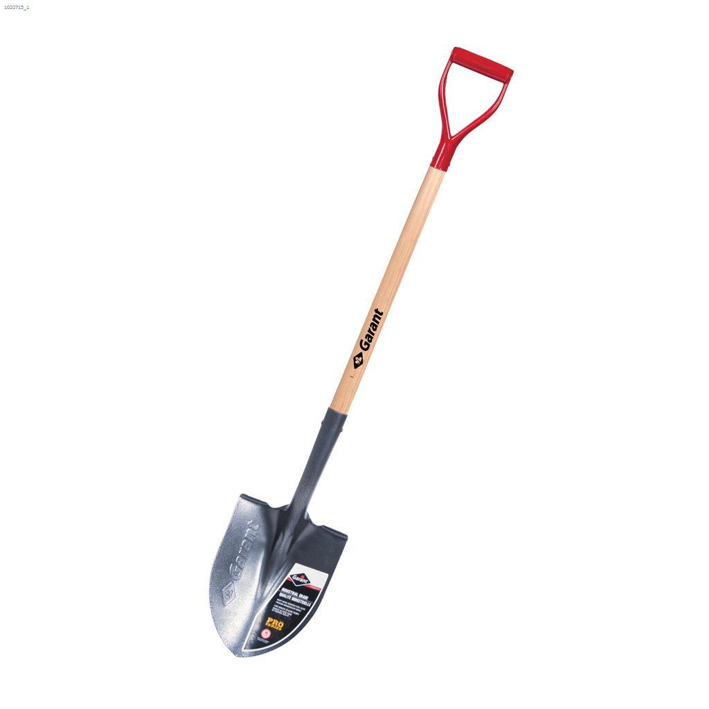 Pro D-Handle Round Point Shovel