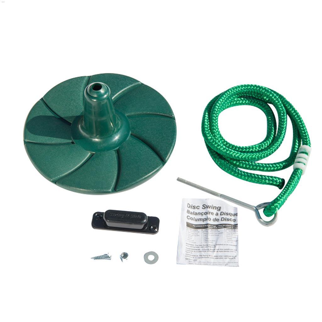 115 lb Green  Disc Swing with Rope