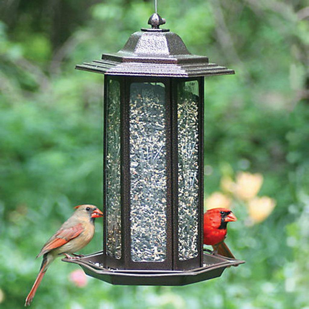 Perky-Pet 6 lb Copper Tulip Garden Lantern Feeder