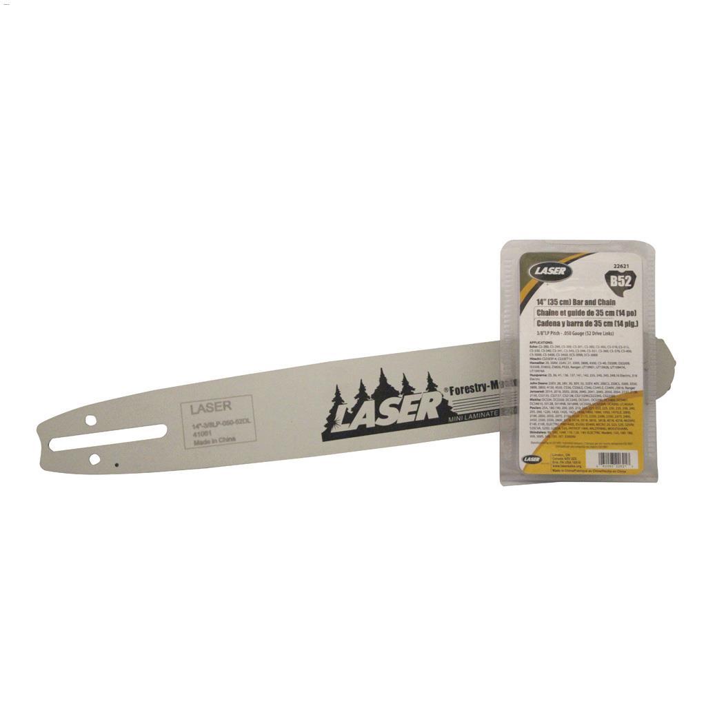 14" 3/8" LP Pitch 0.050 Gauge 52DL Combo Bar & Chain