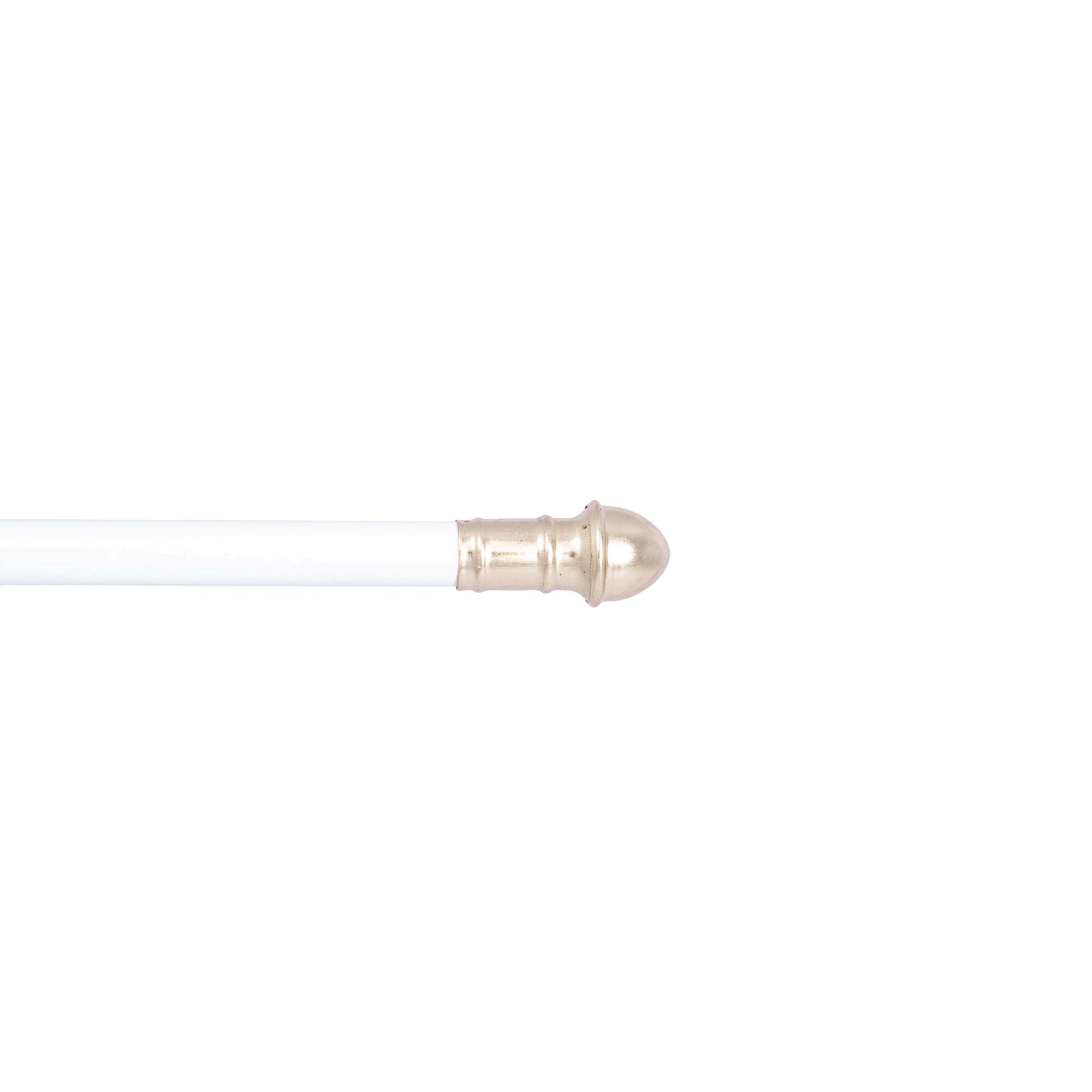 28 - 48" Dresden Single Adjustable Curtain Rod