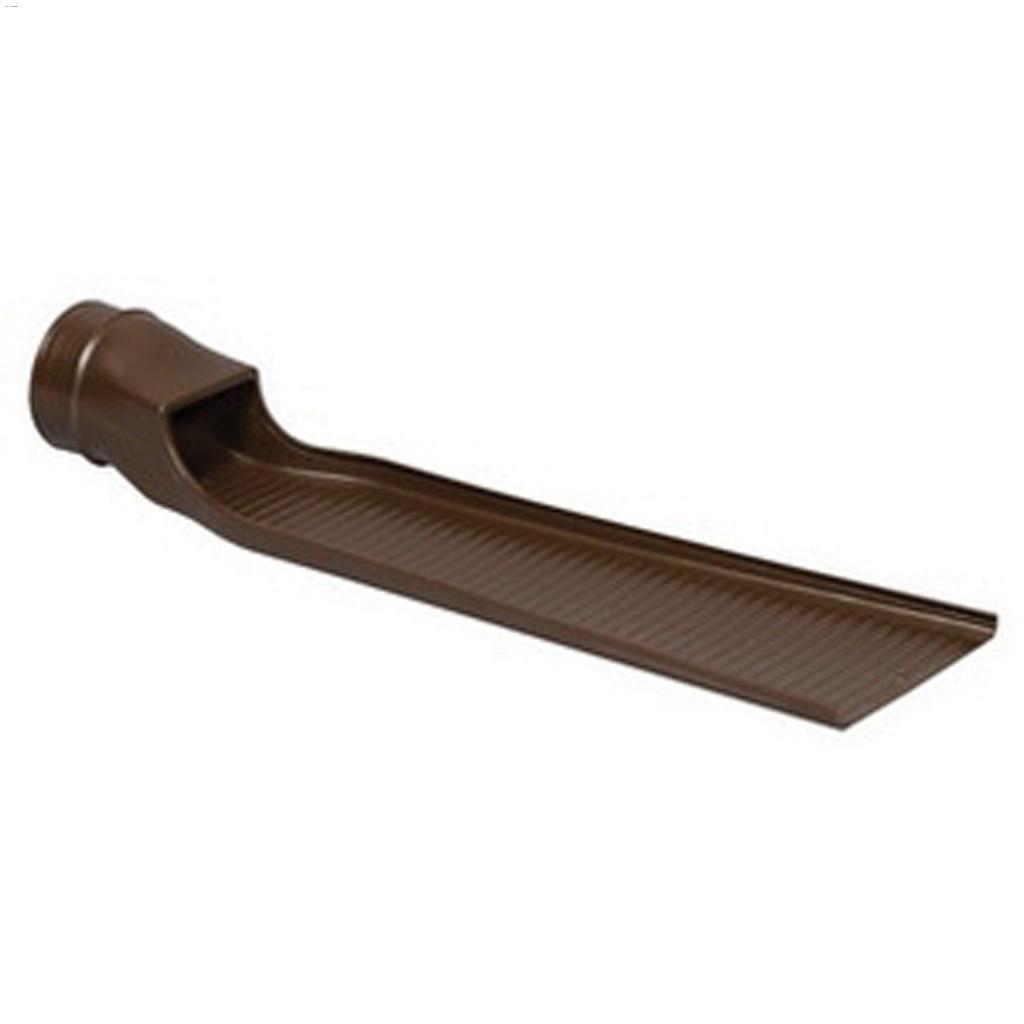 Brown Integrated Splash Block