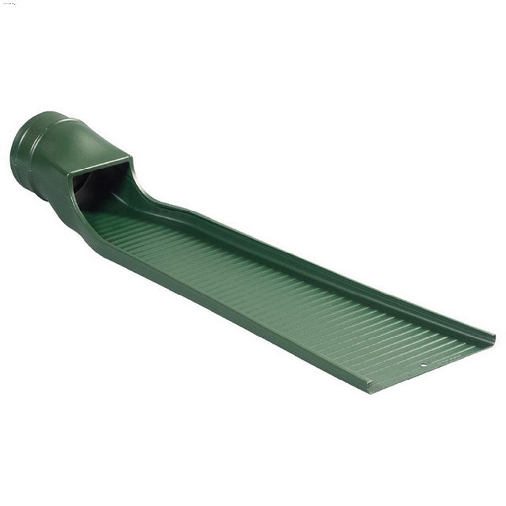 Green Integrated Splash Block