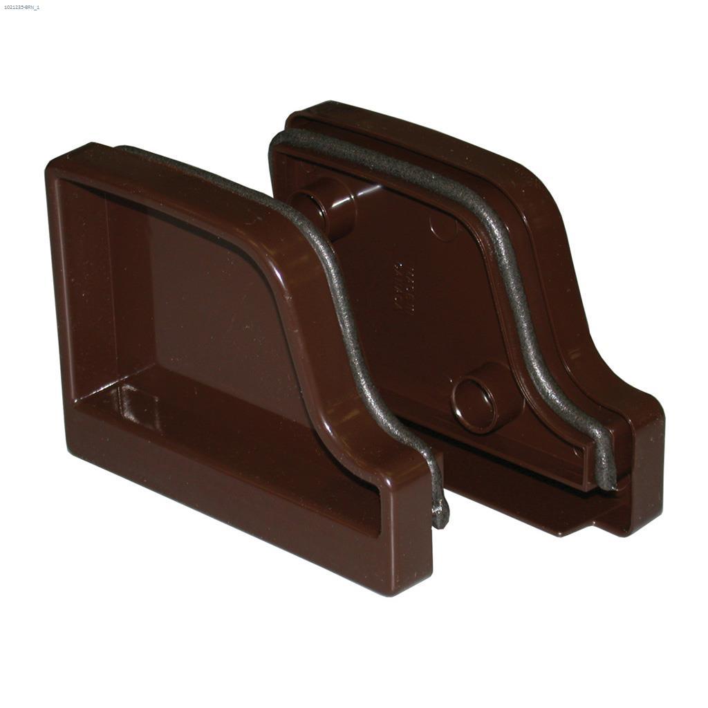 Brown PVC End Cap Set