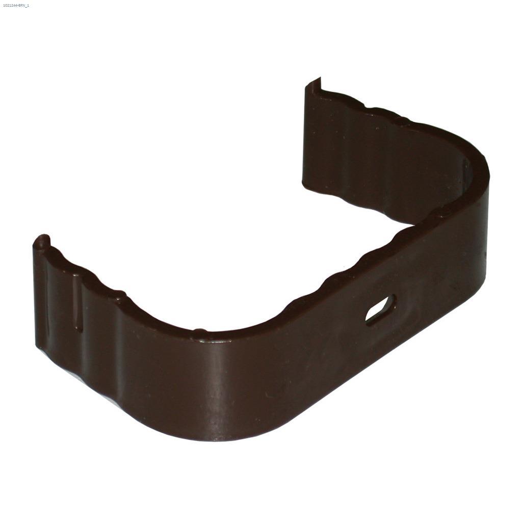 Brown PVC Downspout Band