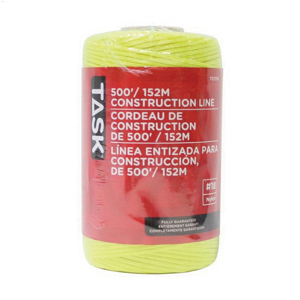 500' Fluorescent Braided Nylon Construction Line Reel