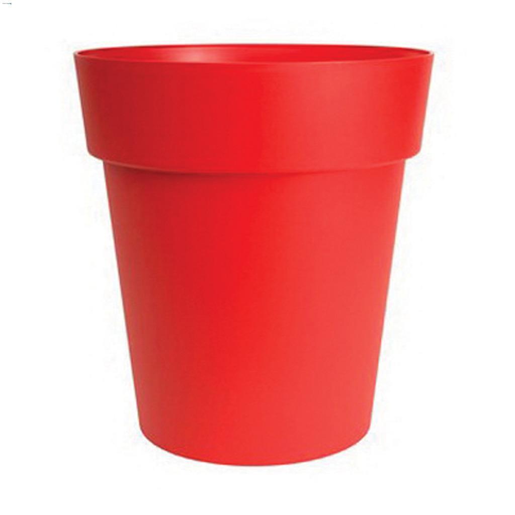 Pot de jardinière Viva rouge 9"