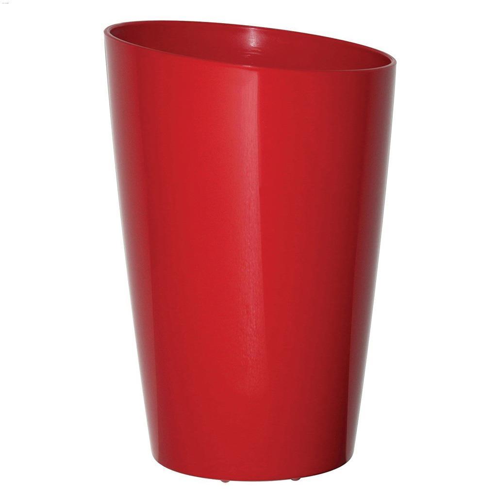 13" Red Mirage Tall Planter Pot